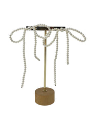 Bow Pearl Earrings