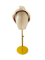 Buttermilk Yellow Satin Headband