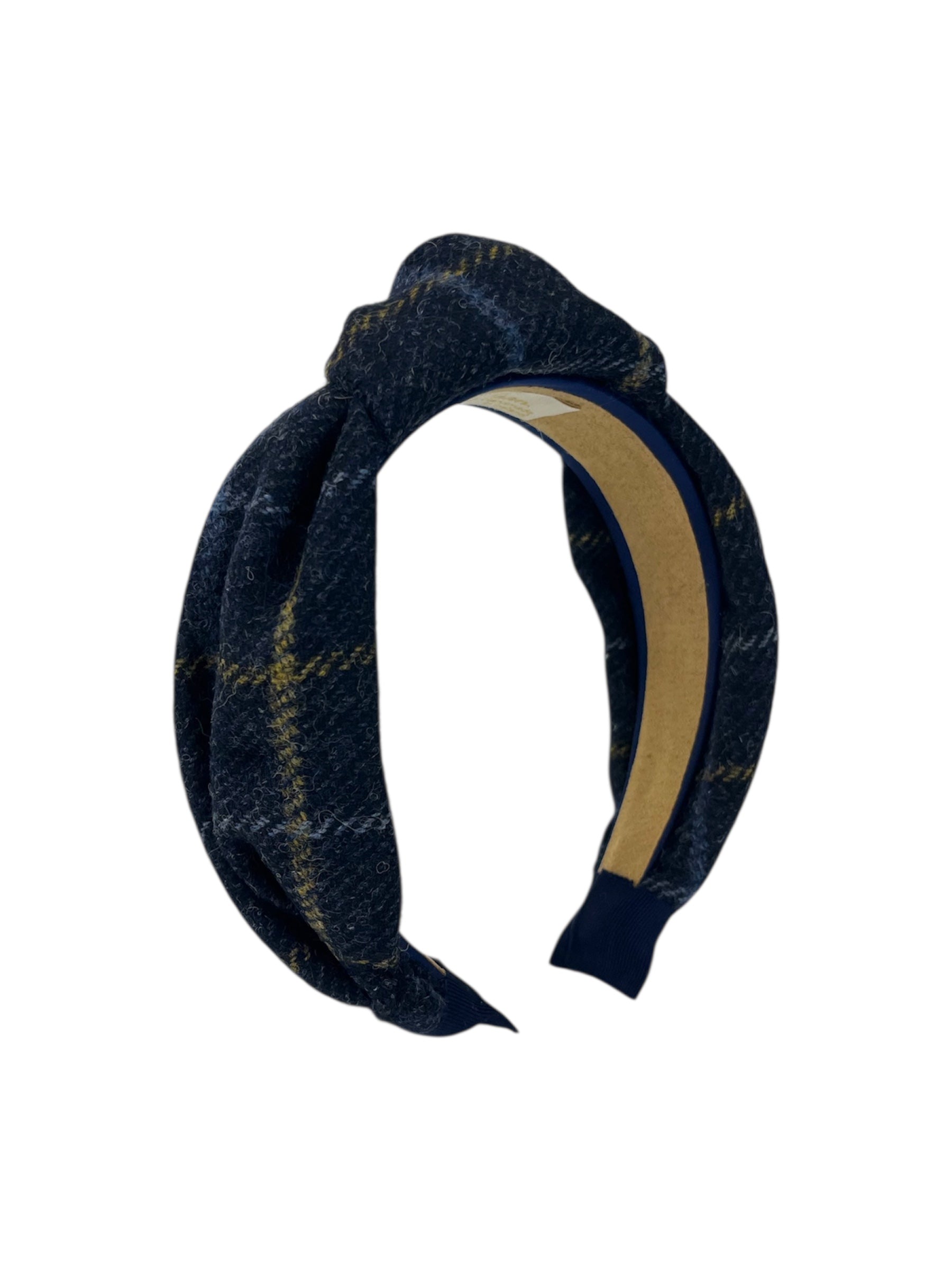 'Caoimhe' Tweed Headband Navy