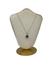 Sapphire Blue Gemstone Necklace