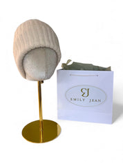 Cream Beanie