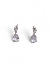 'Maxine' Tear Drop Crystal Earrings