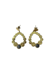 Gold drop Earrings