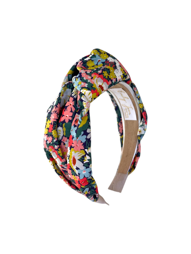 'Forest Bloom' Liberty Print Turband