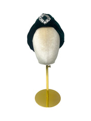'Donna' Velvet Headband Forest Green