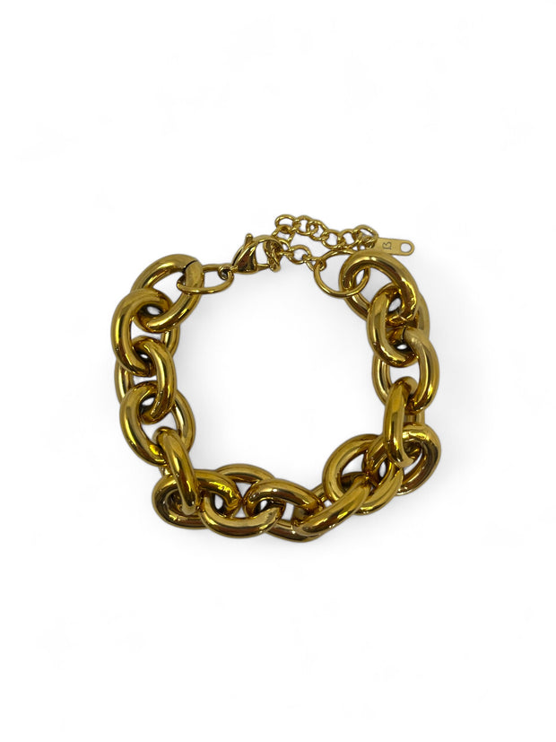 'Roz' Gold Chain Bracelet