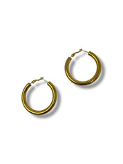 Large Gold Hoop Earrings