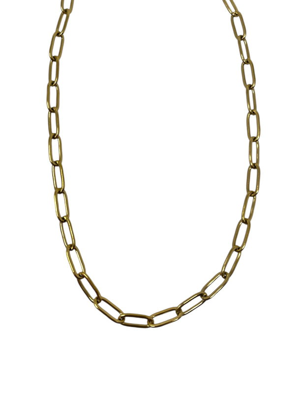 Gold link chain