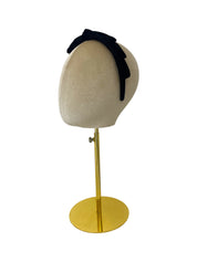Black Velvet Bow Headband