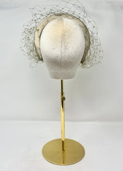 Padded Headband With Veiling