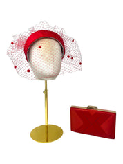 'Lucy' Red Headband