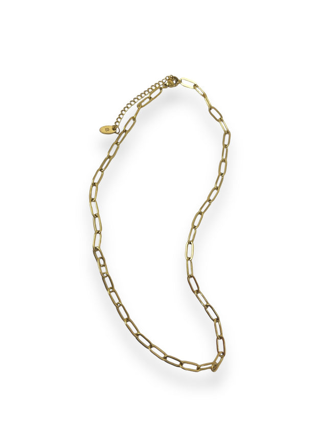 'Fia' Gold Link Chain