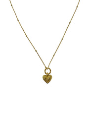 'Jessie' Gold Heart Necklace