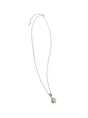 'Charlotte' Silver Pearl Necklace