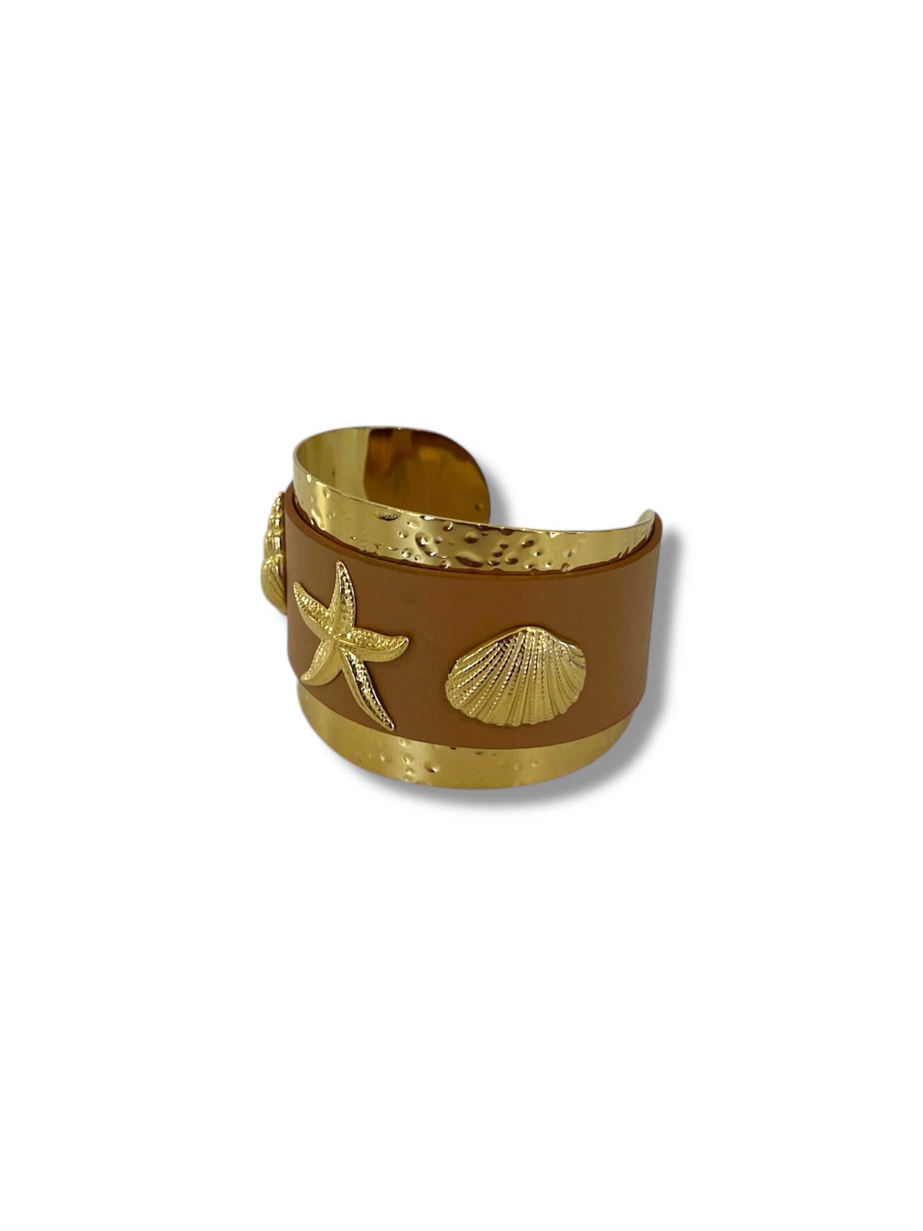 'Sienna' Gold Open Bangle