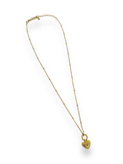 'Jessie' Gold Heart Necklace