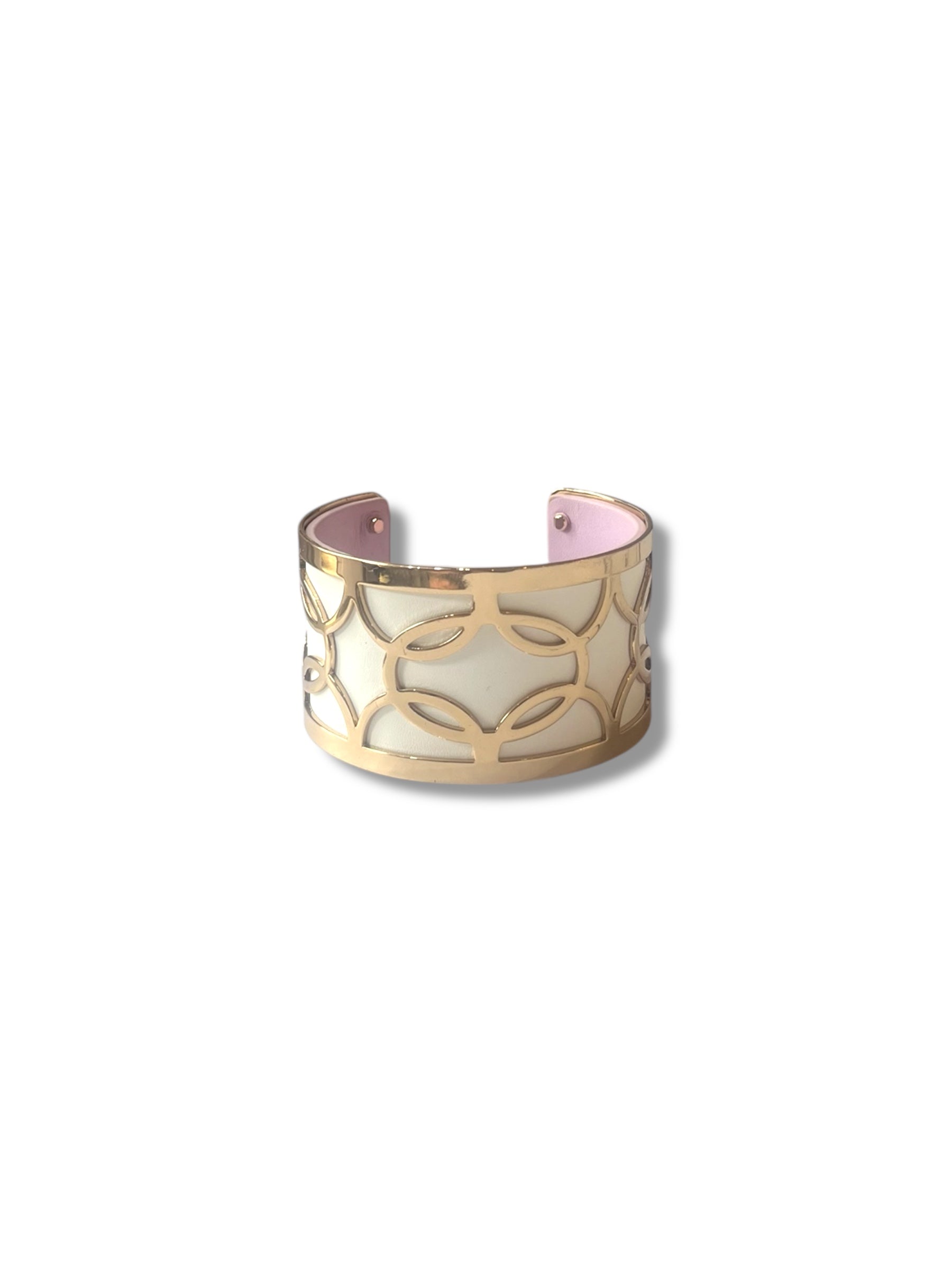Lilac & White Reversible Bangle