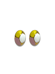 'Lilly' Oval Studs