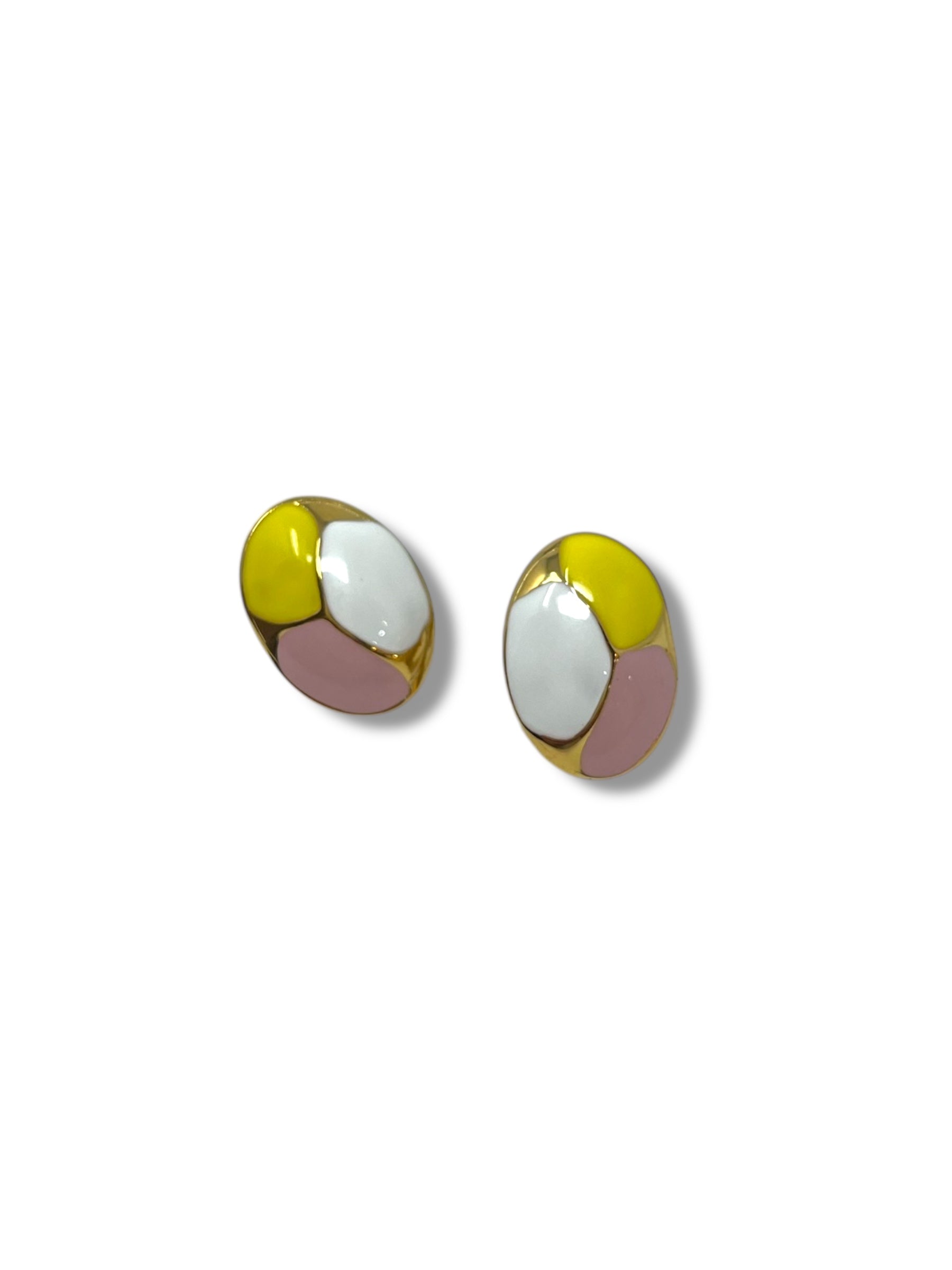'Lilly' Oval Studs