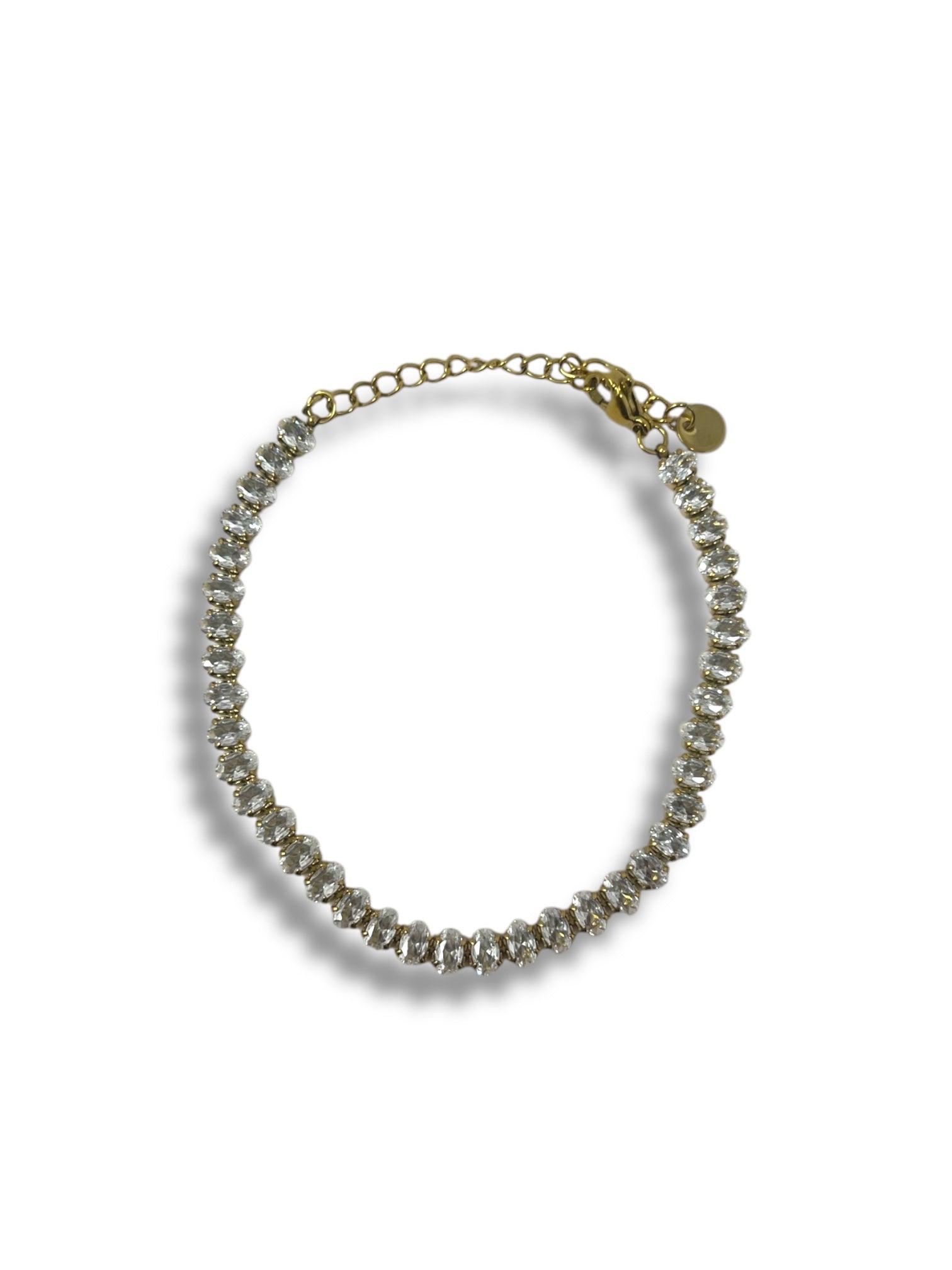 Silver Diamante Bracelet
