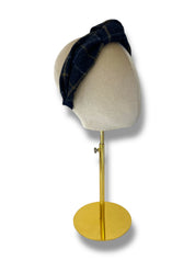 'Caoimhe' Tweed Headband Navy