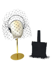 Black Rhinestone Headpiece