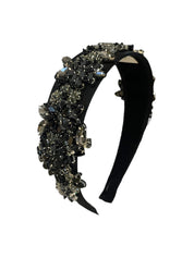 'Lia' Headband Black
