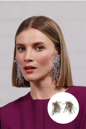'Lexi' Rose Gold Shimmer Earrings