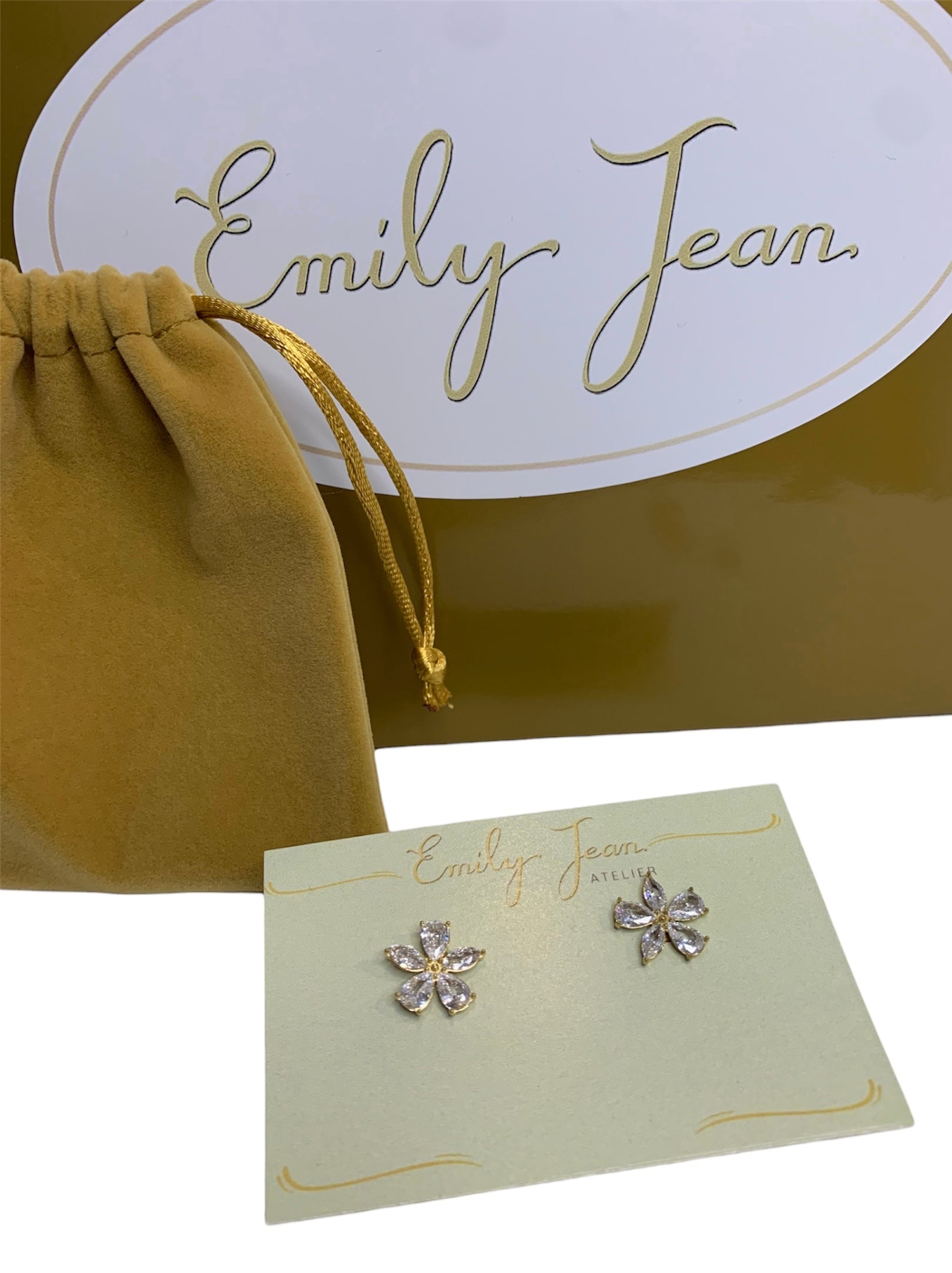 'Daisy' Silver Studs
