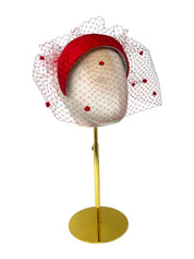 'Lucy' Red Headband