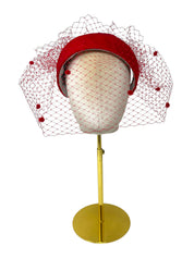 'Lucy' Red Headband