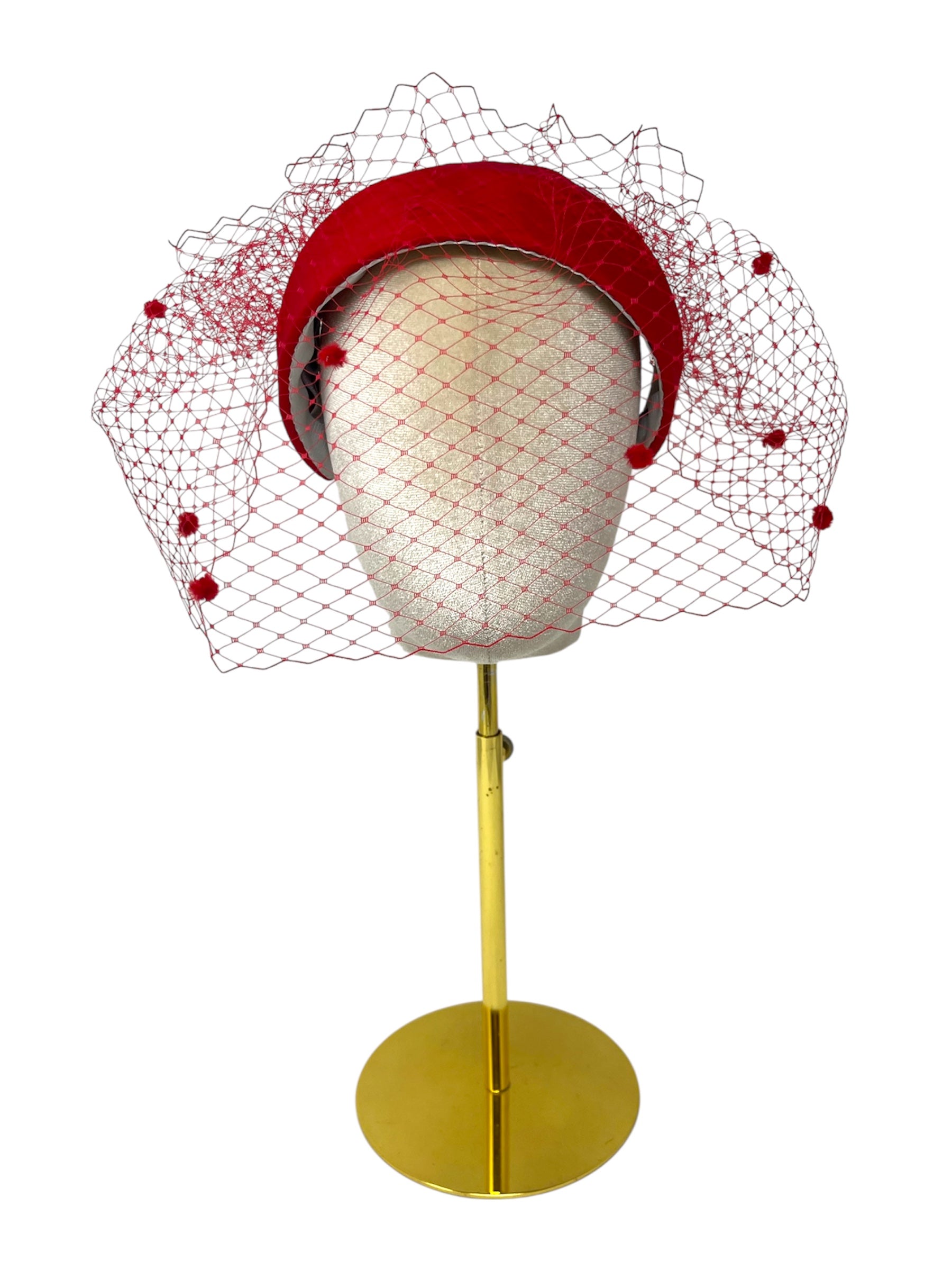 'Lucy' Red Headband