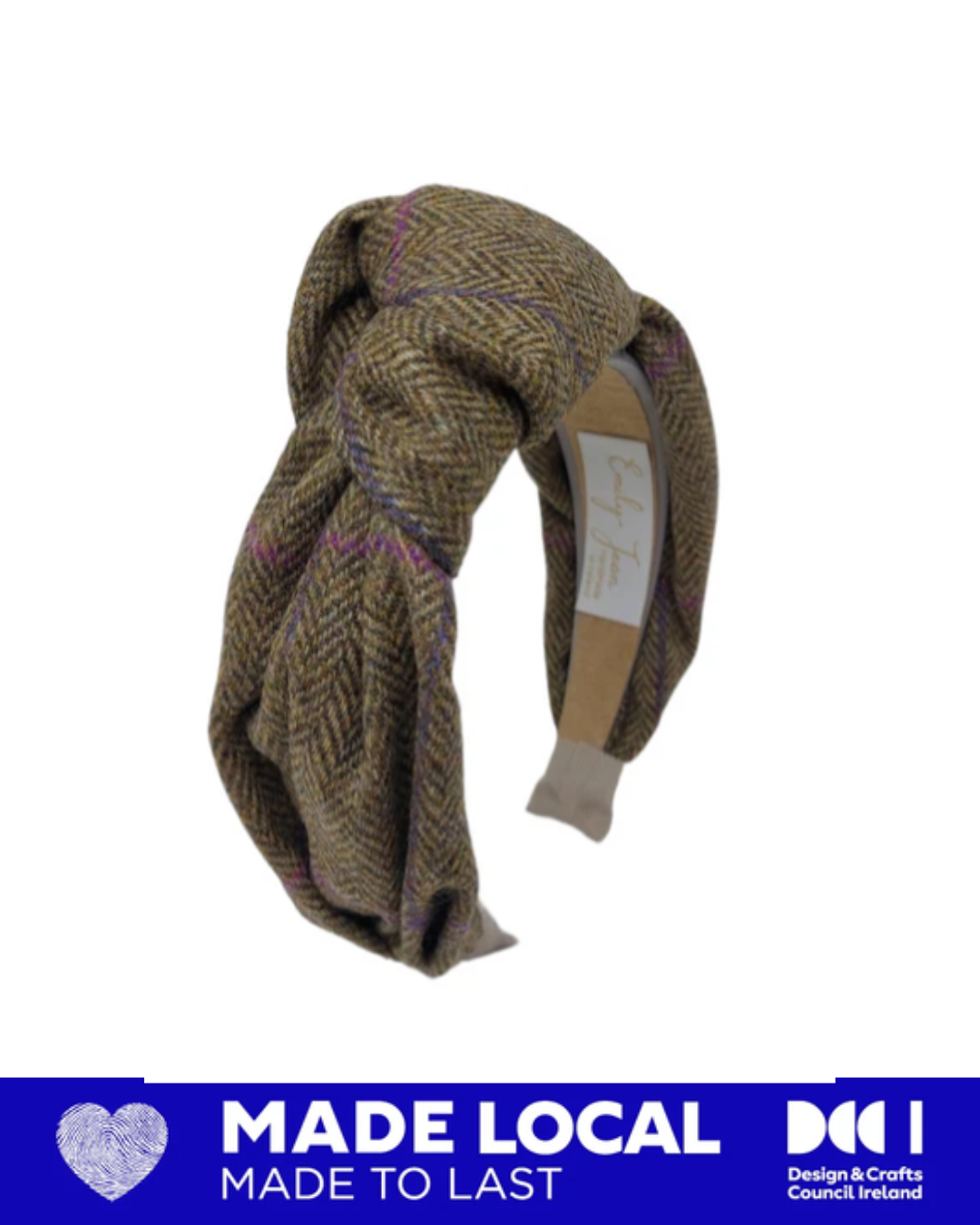 'Grace' Irish Tweed Headband