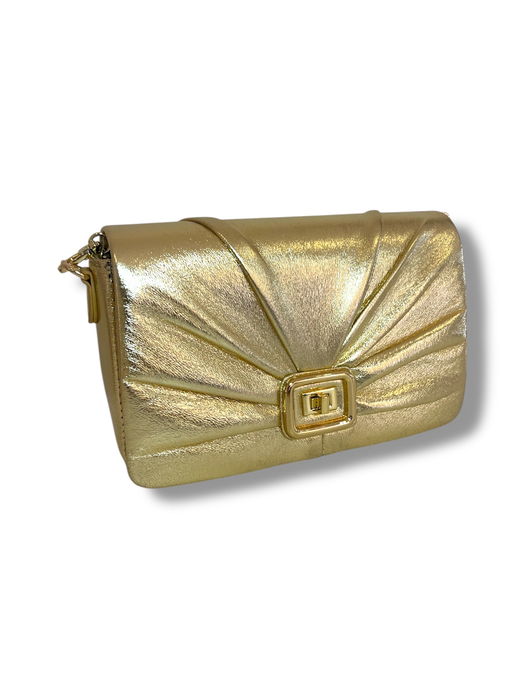 Metallic Gold Clutch