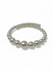Open Pearl Bangle
