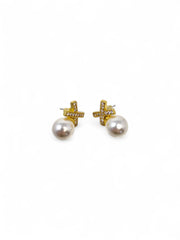 Pearl Stud Earrings