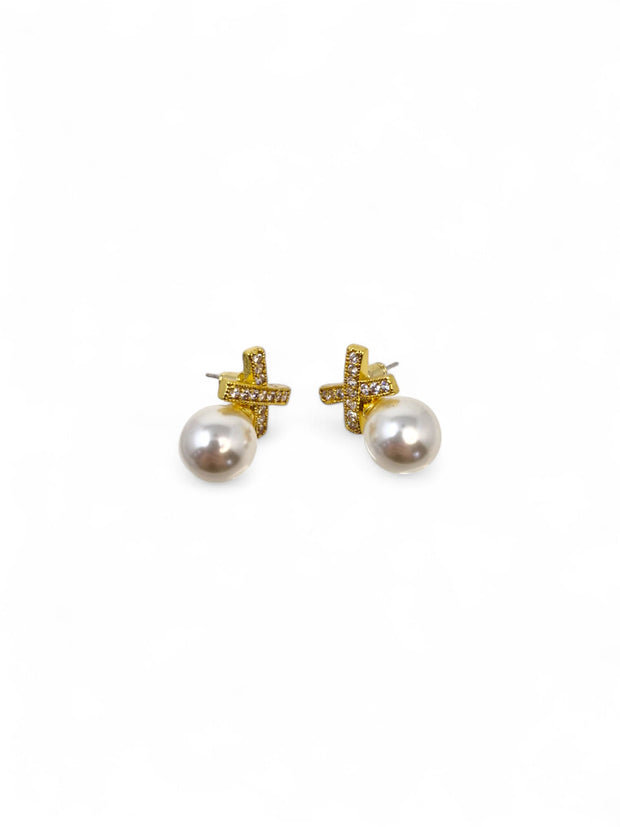 Pearl Stud Earrings