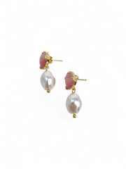 'Cassie' Pink Earrings