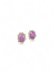 Pink Stud earrings