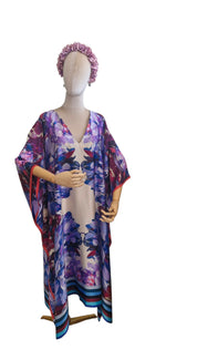 Floral Silk Dress