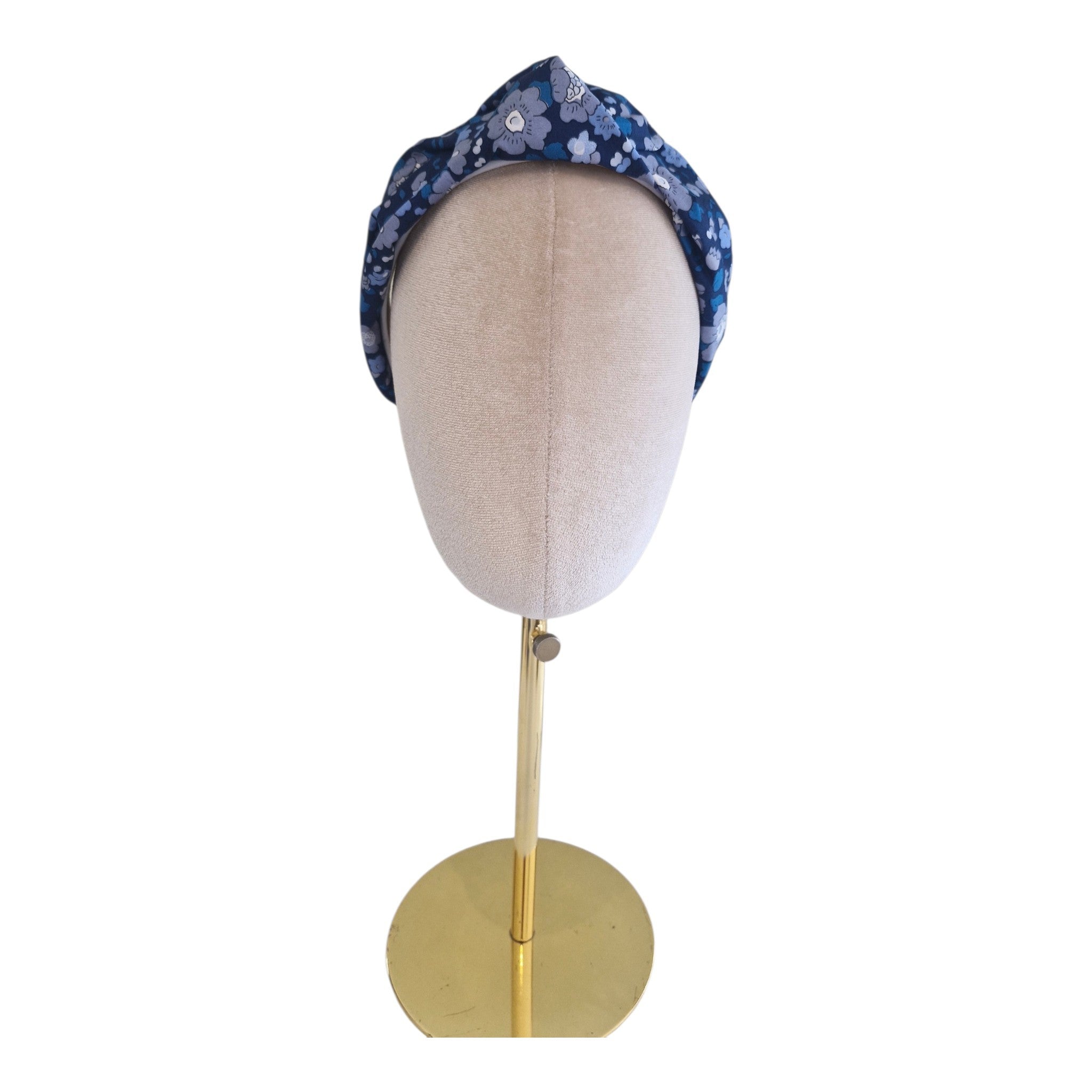 'Aoife' Blue Liberty Print Headband