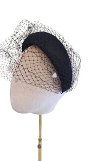 Black padded headband