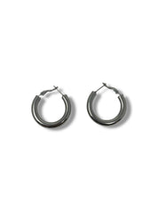 Small Silver Hoop Earrings
