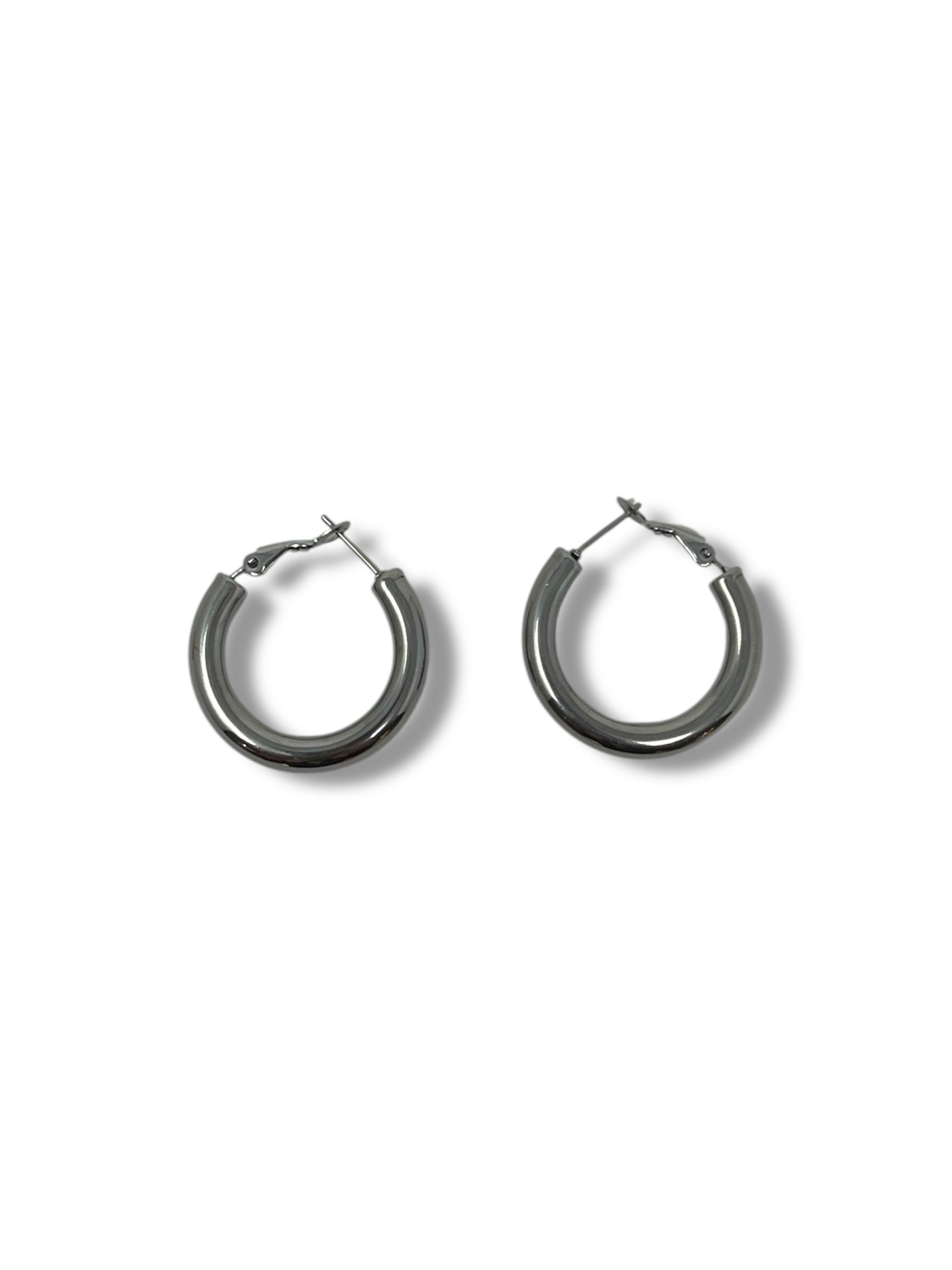 Small Silver Hoop Earrings