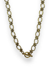 T - Bar Gold Chain