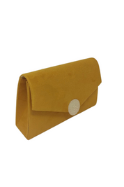 Mustard Envelope Clutch