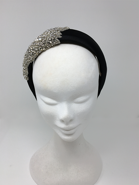 Alison - Black Headband