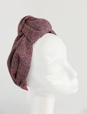 'Inisheer' Tweed Headband Pink