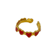 Red Heart Ring