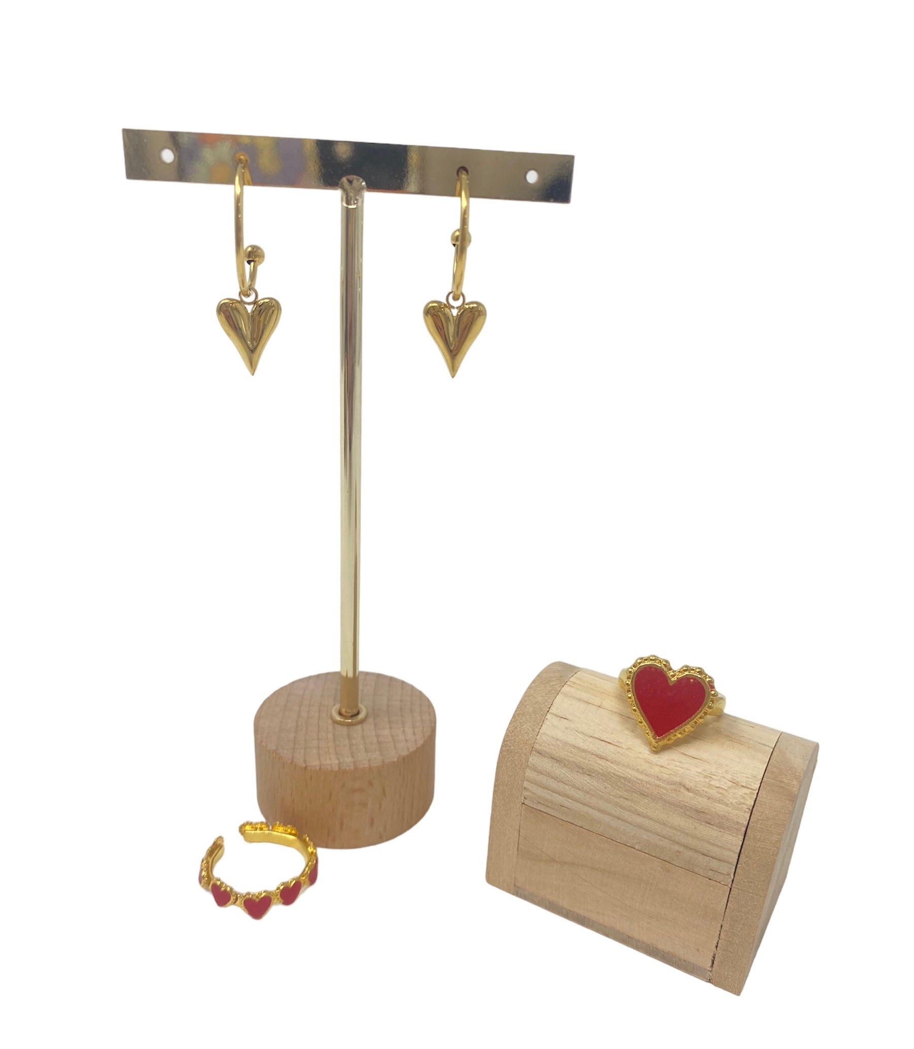 Red Heart Ring